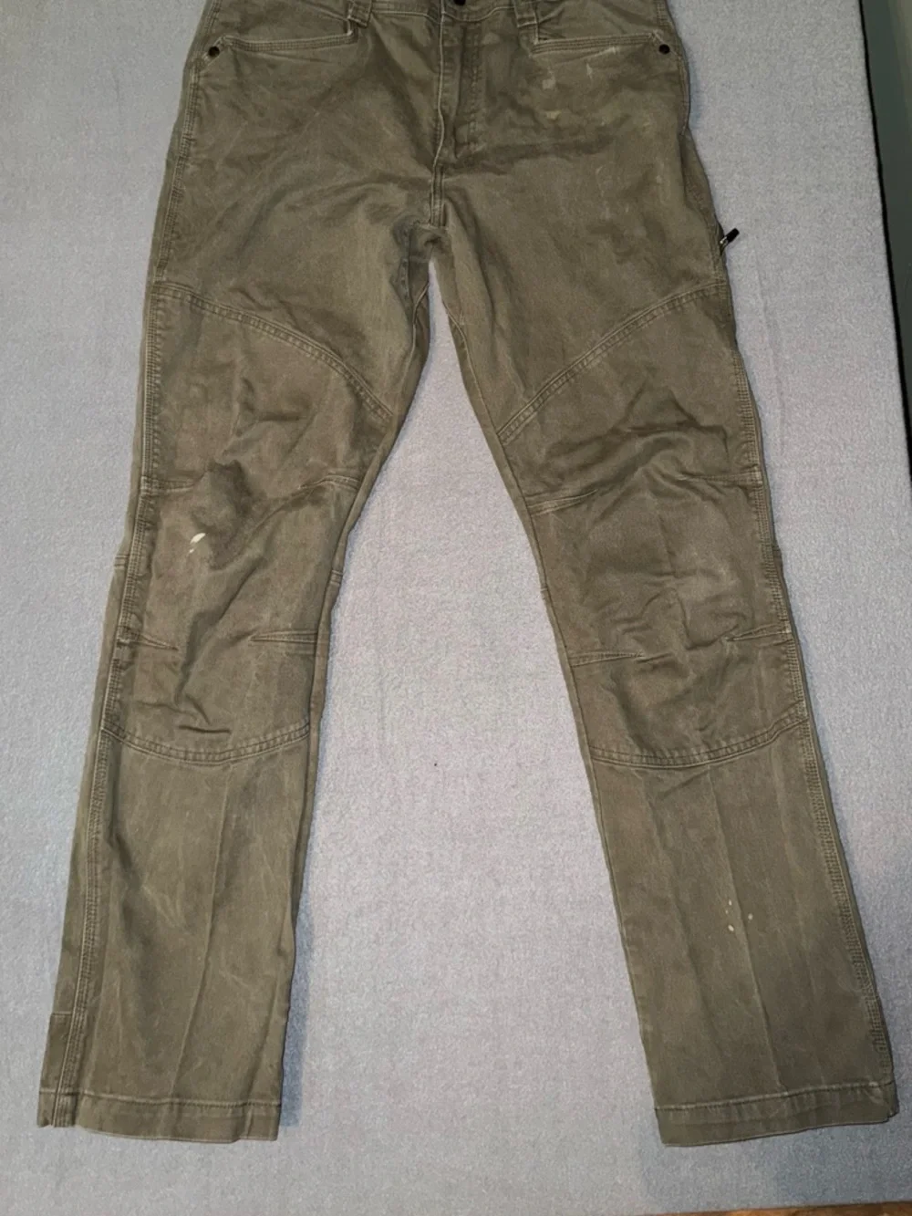 Wrangler All Terrain Gear Olive Green Utility Pants